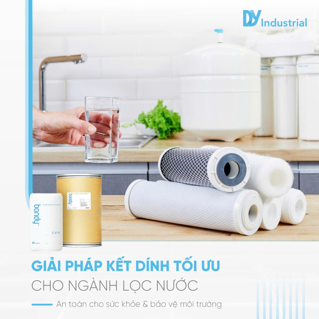 keo nhiệt cho ngành lọc nước