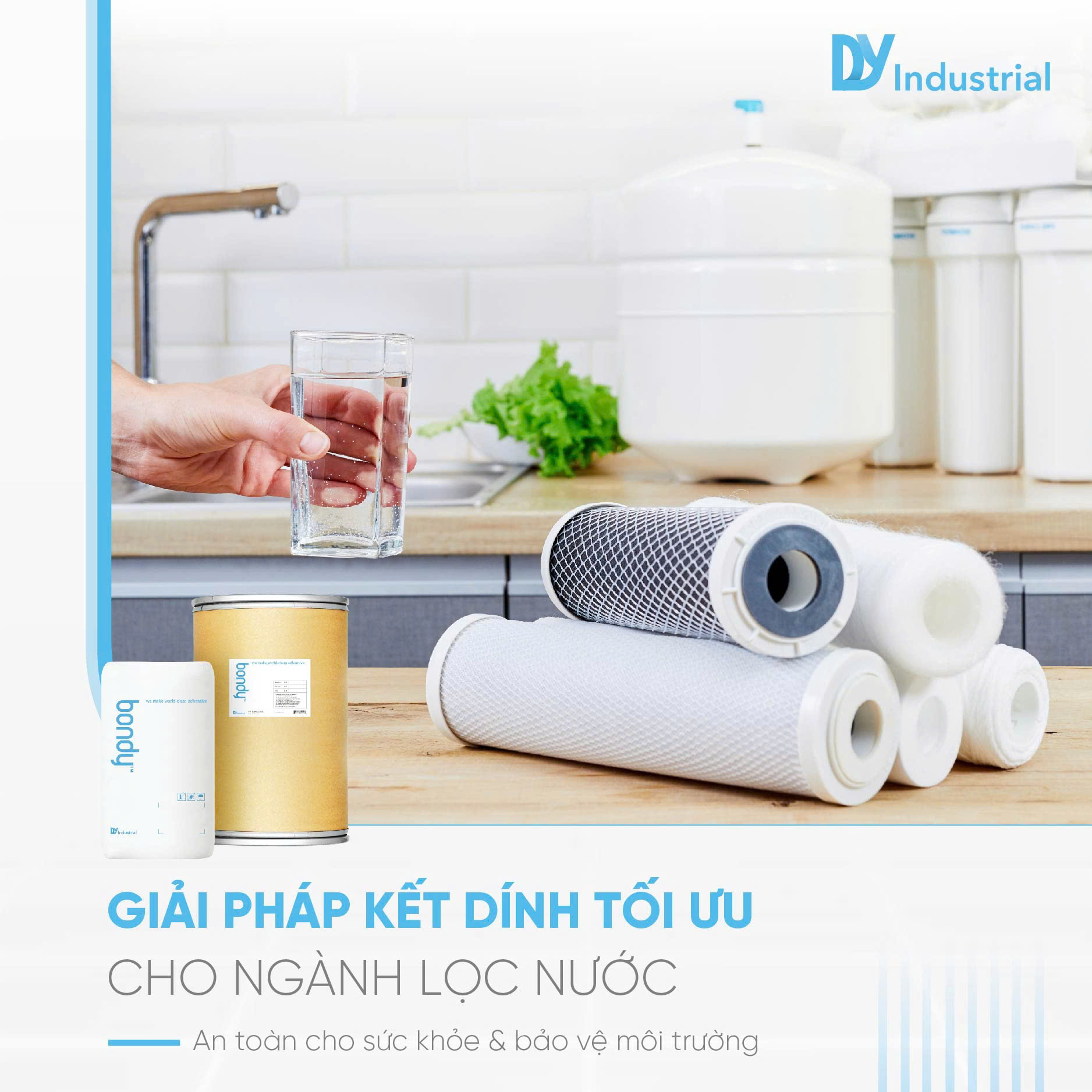 keo nhiệt cho ngành lọc nước